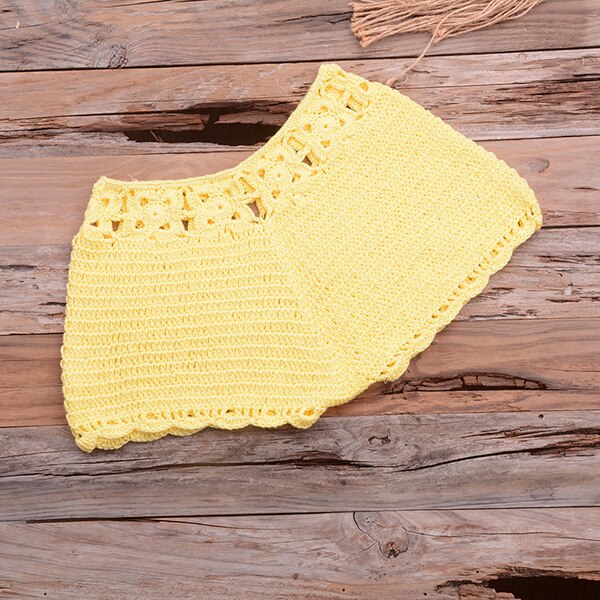 Two Piece Knitted Crochet Swimsuit