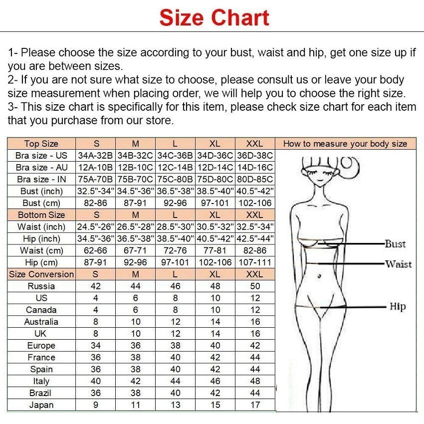 Multi Color String Woman Swimsuit