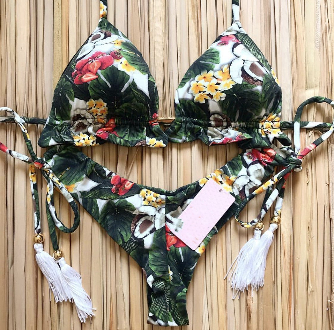 Fancy Print Bikini Women Swimsuits