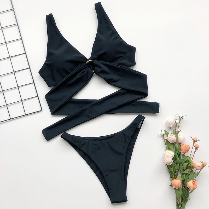 Wrapped Push Up Bikini