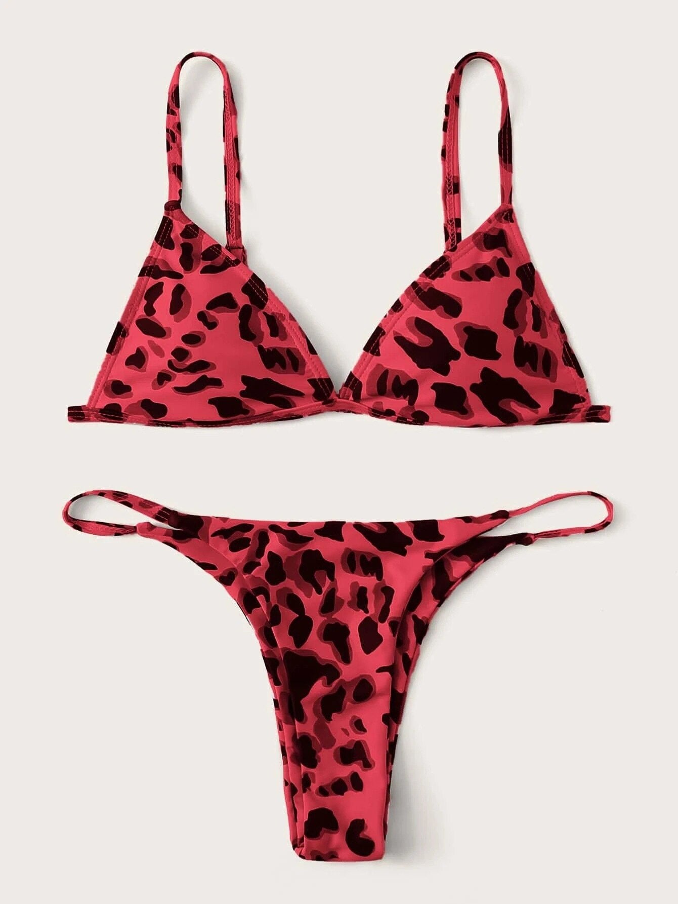 Micro Mini Bikini Leopard Swimsuit