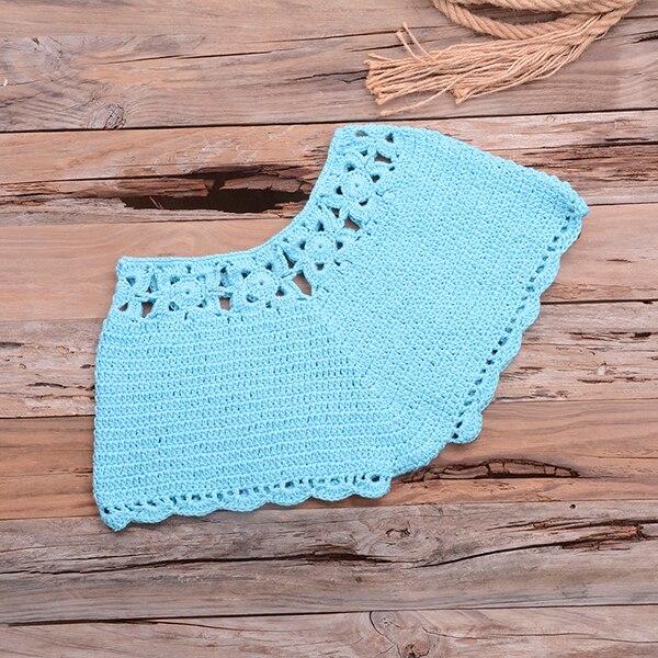 Two Piece Knitted Crochet Swimsuit